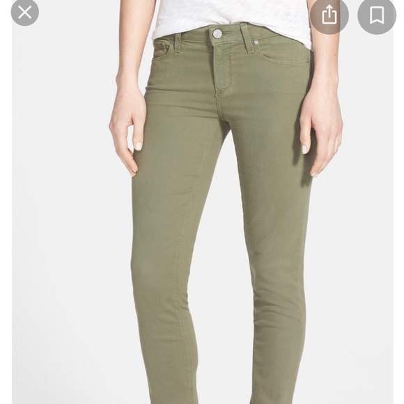 Paige verdugo ankle army green - Picture 1 of 6
